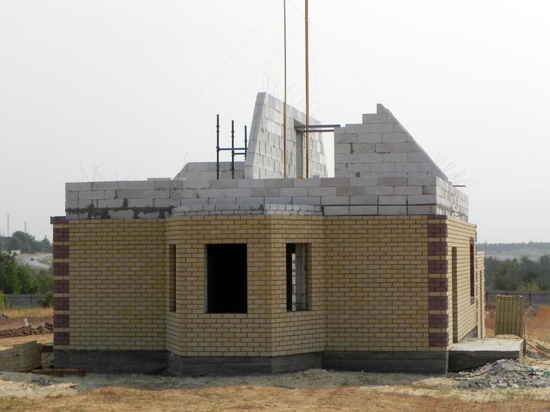 малоэтажное строительство домов из газобетона