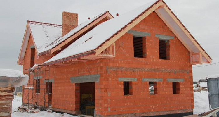 Схема и технология строительства дома из керамоблоков